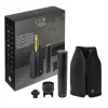 PEUGEOT Coffret Pompe à Vin et Champagne Double Manuelle ABS + Rafraichisseur Frizz Noir* Accessoires Vin