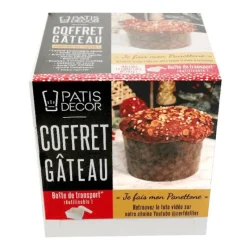 PATISDECOR Coffret Recette Panettone Patisdécor* Préparation Pâtisserie
