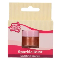 FUNCAKES Colorant Alimentaire Bronze Cuivre Métallisé 3,5 g* Colorants Alimentaires