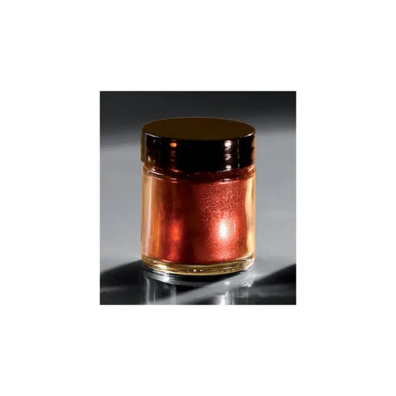 MALLARD FERRIERE Colorant alimentaire Cuivre Rouge Poudre Scintillante* Colorants Alimentaires