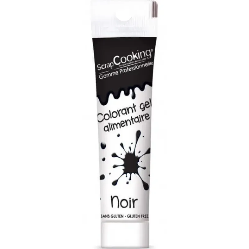 SCRAPCOOKING Colorant Alimentaire Gel Noir 20 g* Colorants Alimentaires
