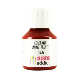 CUISINEADDICT Colorant Alimentaire Naturel Jaune d'Oeuf Tagète E161b Liquide 58 ml* Colorants Alimentaires