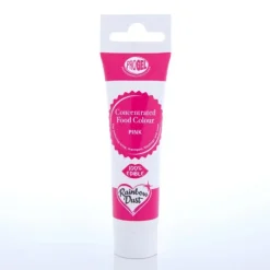 RAINBOW DUST Colorant Alimentaire ProGel Rose 25g* Colorants Alimentaires