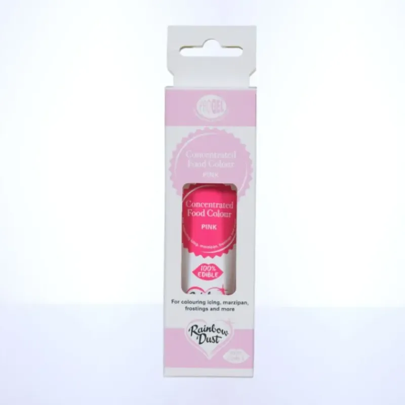 RAINBOW DUST Colorant Alimentaire ProGel Rose 25g* Colorants Alimentaires