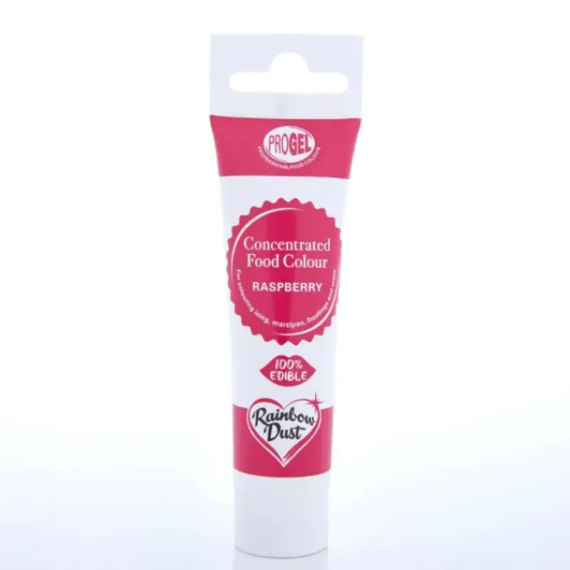 RAINBOW DUST Colorant Alimentaire ProGel Framboise 25g* Colorants Alimentaires