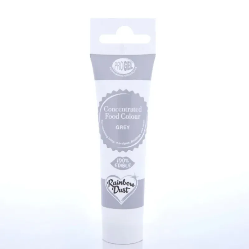 RAINBOW DUST Colorant Alimentaire ProGel Gris 25g* Colorants Alimentaires