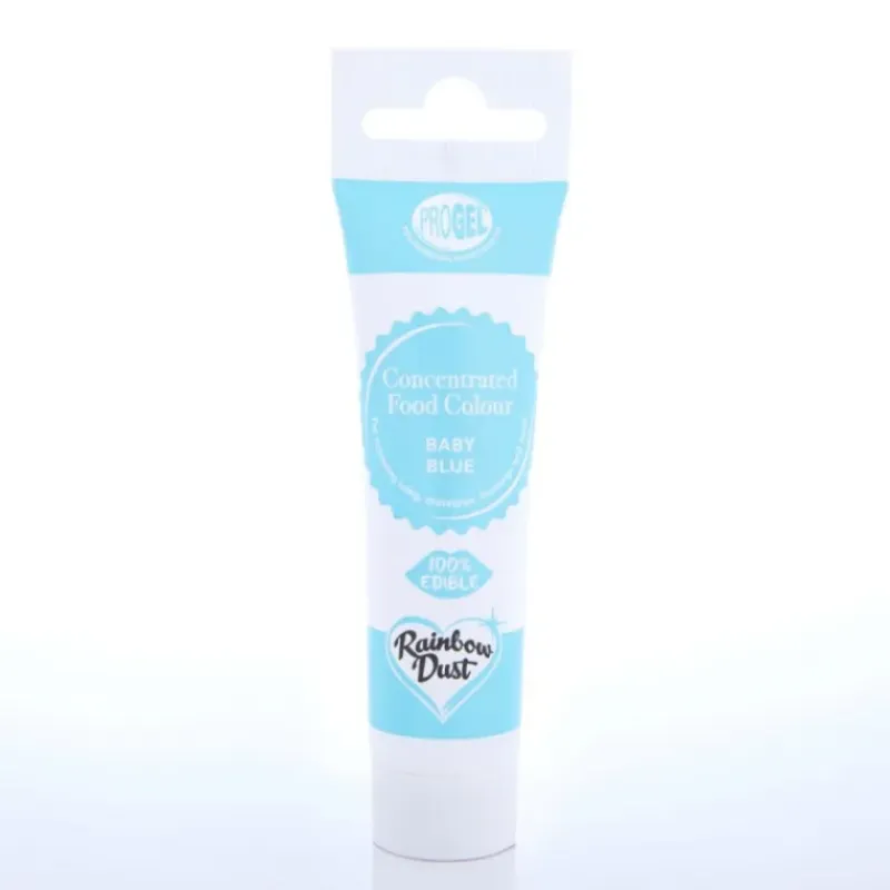 RAINBOW DUST Colorant Alimentaire ProGel Bleu Clair 25g* Colorants Alimentaires
