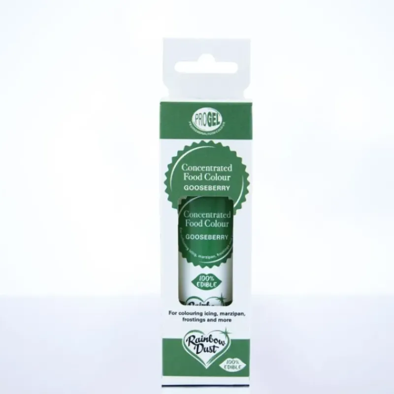 RAINBOW DUST Colorant Alimentaire ProGel Vert Herbe 25g* Colorants Alimentaires