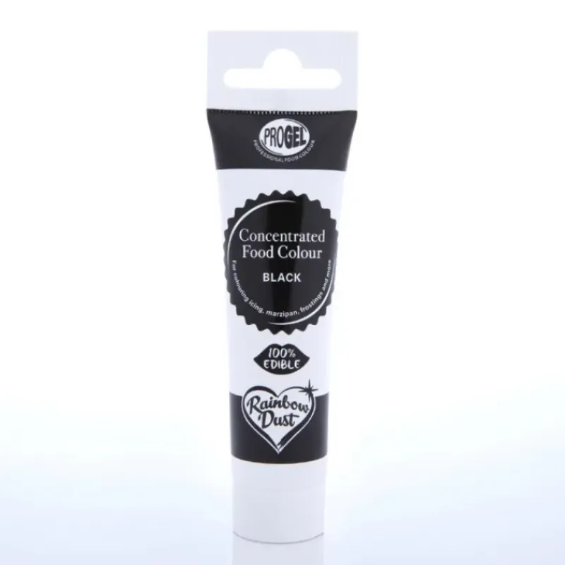 RAINBOW DUST Colorant Alimentaire ProGel Noir 25g* Colorants Alimentaires