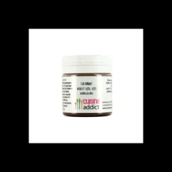 CUISINEADDICT Colorant alimentaire Violet E124/E133 25g Poudre Hydrosoluble* Colorants Alimentaires