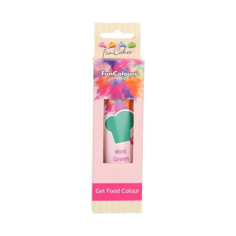 FUNCAKES Colorant gel alimentaire Vert menthe 30 g* Colorants Alimentaires