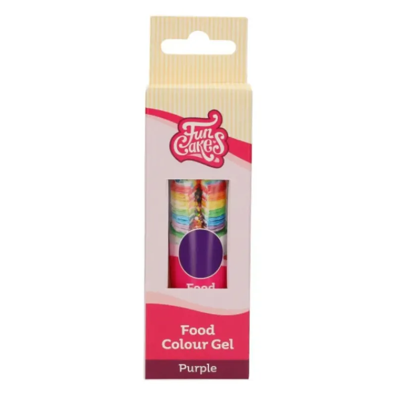 FUNCAKES Colorant gel alimentaire Violet 30 g* Colorants Alimentaires