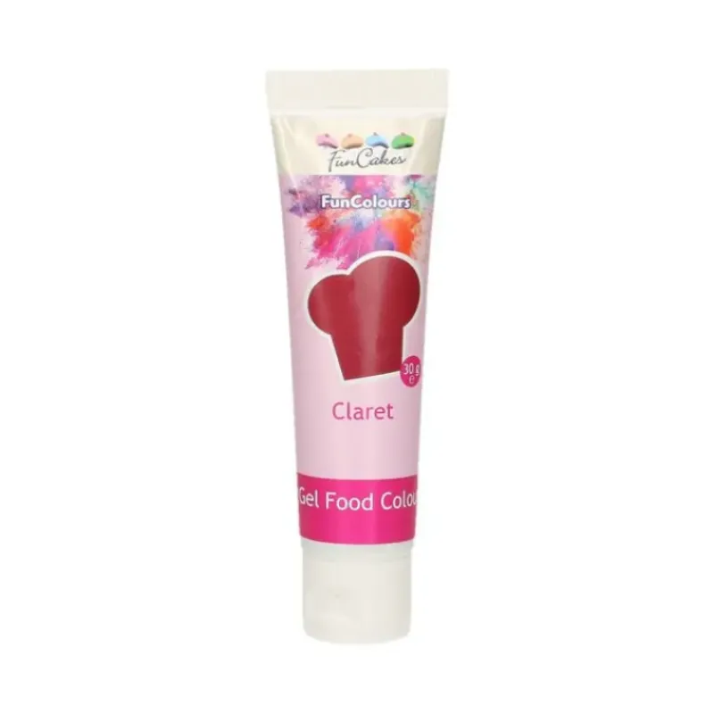 FUNCAKES Colorant gel alimentaire Rouge bordeaux 30 g* Colorants Alimentaires