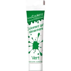 SCRAPCOOKING Colorant Gel Alimentaire Vert 20g* Colorants Alimentaires