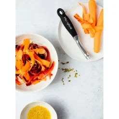 MICROPLANE Économe à Lame Pivotante Specialty Noir* Eplucheurs, Dénoyauteur