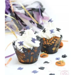 SCRAPCOOKING Contour Cupcake Halloween x12* Moules En Papier