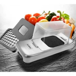 ALLIGATOR Coupe Oignon et frites 3 grilles Inox* Coupe Légumes