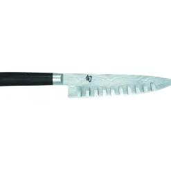 KAI Couteau de Chef 20 cm Lame Alvéolée Shun Classic Damas* Couteau Santoku|Couteau Japonais