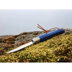 OPINEL Couteau N°8 Baroudeur Bleu Foncé Colorama* Couverts