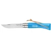 OPINEL Couteau N°7 Baroudeur Cyan Colorama* Couverts