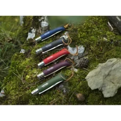 OPINEL Couteau N°8 Baroudeur Kaki Colorama* Couverts