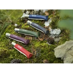 OPINEL Couteau N°8 Baroudeur Noir Brun Colorama* Couverts