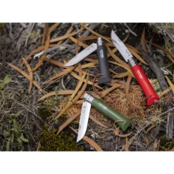 OPINEL Couteau N°8 Baroudeur Noir Brun Colorama* Couverts