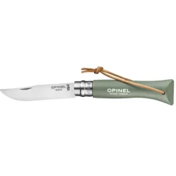 OPINEL Couteau N°6 Baroudeur Sauge Colorama* Couverts