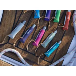 OPINEL Couteau N°6 Baroudeur Violet Gris Colorama* Couverts