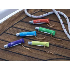 OPINEL Couteau N°7 Baroudeur Violet Colorama* Couverts