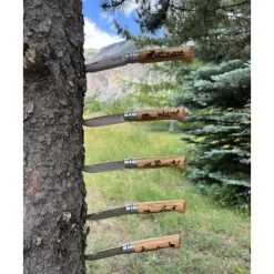 OPINEL Couteau N°8 Gravure Chien Animalia* Couverts