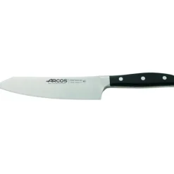 ARCOS Couteau Santoku 19 cm MANHATTAN Noir* Couteau Santoku
