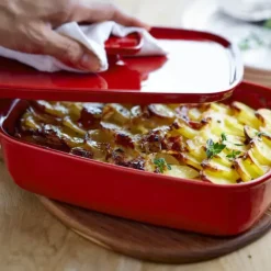 EMILE HENRY Couvercle Rectangulaire en Céramique pour Plat à Four 35 x 22 cm Grand Cru* Couvercle De Cuisson