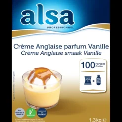 ALSA Crème Anglaise Express 1,3kg* Préparation Pâtisserie