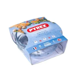 PYREX Cuit Vapeur en Verre 20 cm 2 L Classic* Cuiseur Vapeur