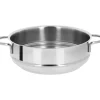 CRISTEL Cuit Vapeur Universel Mutine Ø 24 cm Manche Fixe Inox* Cuiseur Vapeur
