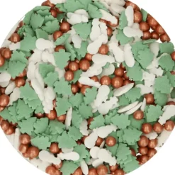 FUNCAKES Décoration en Sucre Christmas Mix Noël 55 g* Décoration Comestible