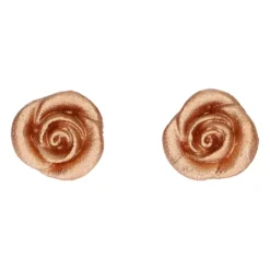 FUNCAKES Décorations Gâteau Roses Bronze en pâte d’amande (x6)* Décoration Comestible