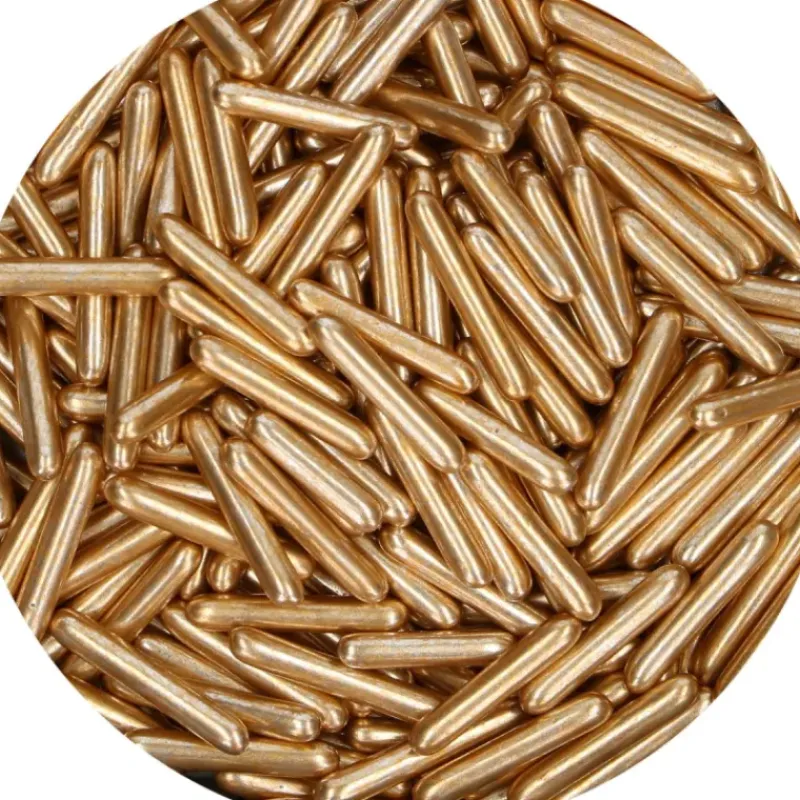 FUNCAKES Décors en Sucre Bâtonnets Bronze 70 g* Décoration Comestible