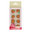 FUNCAKES Décors en Sucre Carotte (x16)* Décoration Comestible
