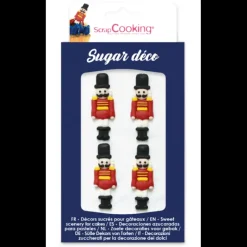 SCRAPCOOKING Décors en Sucre Casse Noisette (x4)* Décoration Comestible