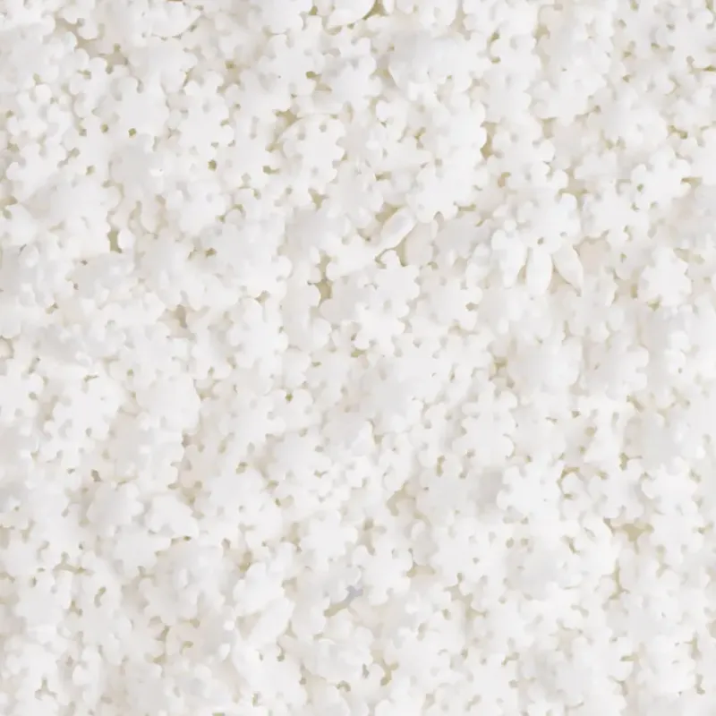 FLORENSUC Décors en Sucre Flocons de Neige 1 kg* Décoration Comestible
