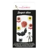 SCRAPCOOKING Décors en Sucre Horreur x8* Décoration Comestible