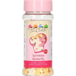 FUNCAKES Décors en sucre Papillons 50 g* Décoration Comestible