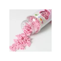 FUNCAKES Décors en sucre Petites Couronnes roses 45 g* Décoration Comestible
