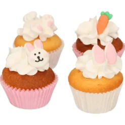 FUNCAKES Décors en Sucre Pâques (x8)* Décoration Comestible