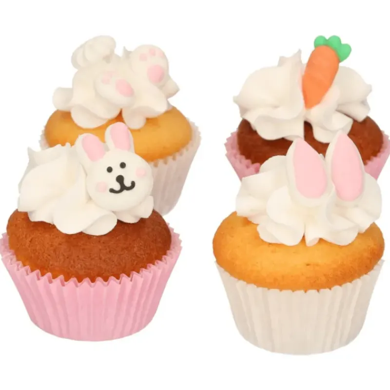 FUNCAKES Décors en Sucre Pâques (x8)* Décoration Comestible