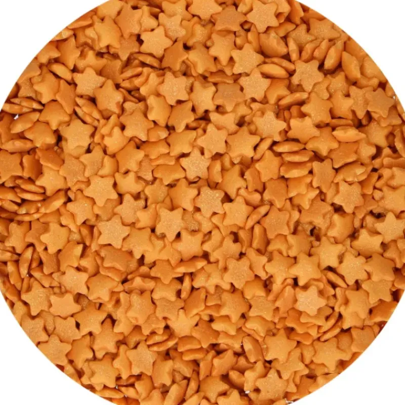 FUNCAKES Décors en Sucre Étoiles Or 60 g* Décoration Comestible