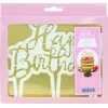 PME Découpoir Cake Topper Happy Birthday Manuscrit 16,5 x 15 cm* Décoration Gâteau