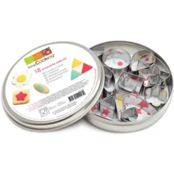 SCRAPCOOKING Découpoirs Décoration de biscuits (x18)* Emporte Pièce - Découpoir Pâtisserie